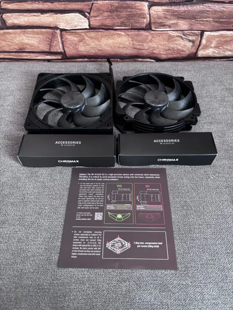 Recenzja Noctua NF-A14x25 G2 oraz NF-A14x25r G2 chromax.black 32 IMG 3524