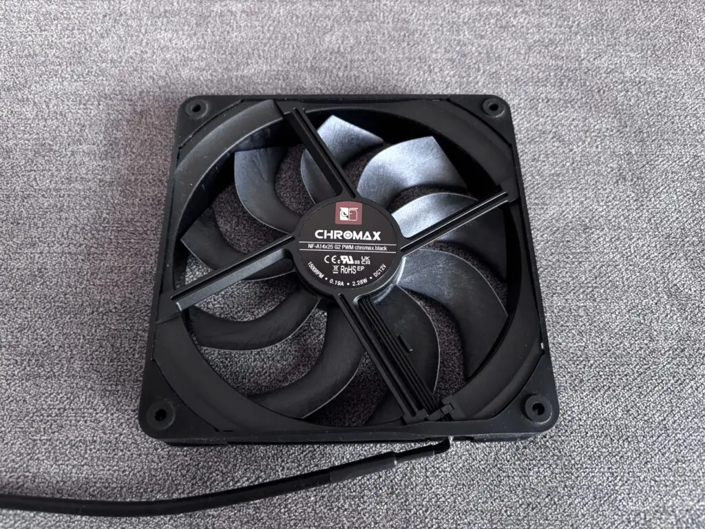 Recenzja Noctua NF-A14x25 G2 oraz NF-A14x25r G2 chromax.black 56 IMG 3542