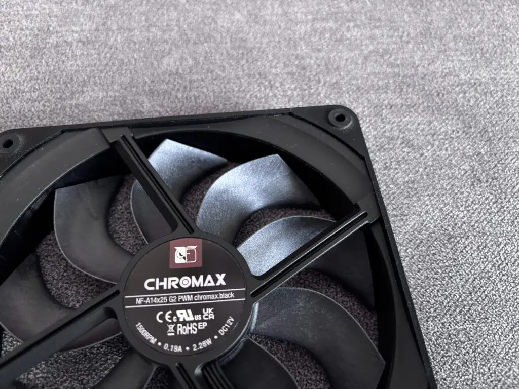 Recenzja Noctua NF-A14x25 G2 oraz NF-A14x25r G2 chromax.black 58 IMG 3544