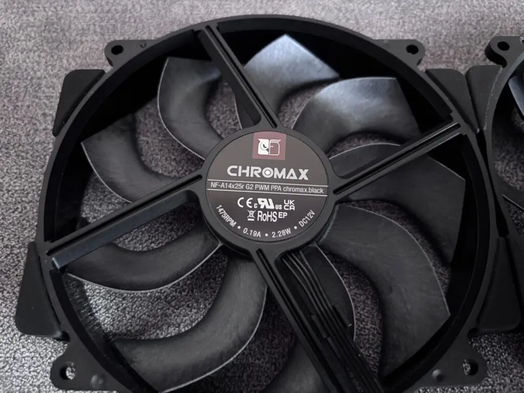 Recenzja Noctua NF-A14x25 G2 oraz NF-A14x25r G2 chromax.black 86 IMG 3581