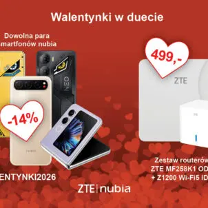 ZTE nubia Walentynki w duecie
