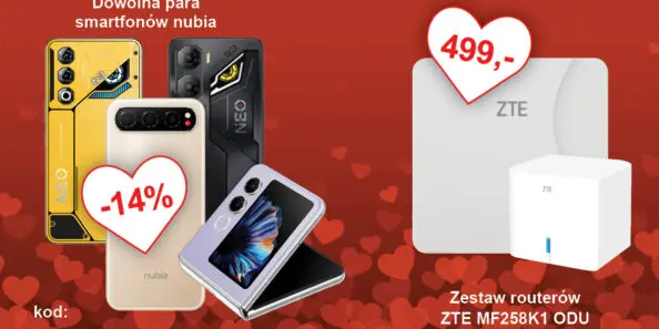 ZTE nubia Walentynki w duecie