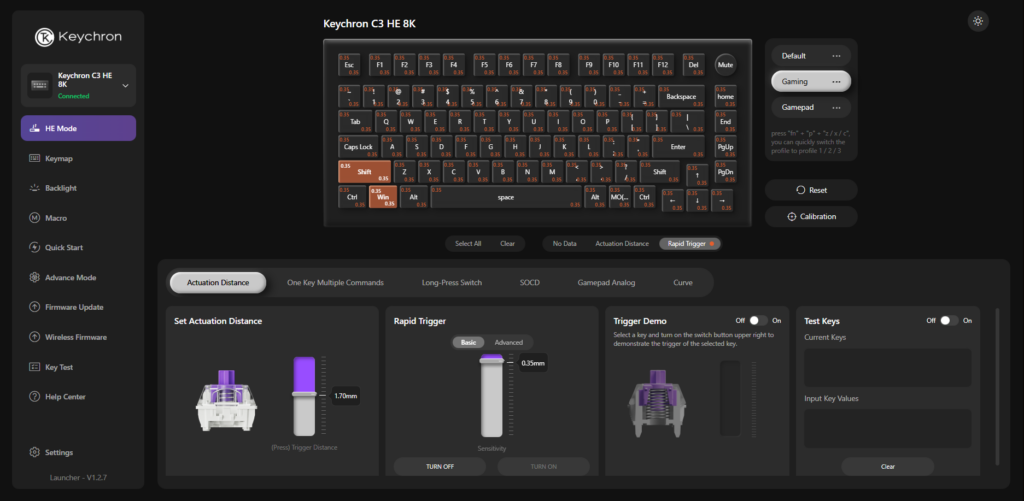 Keychron C3 HE 8K – im bardziej się zagłębimy tym jest lepsza 50 a111111111