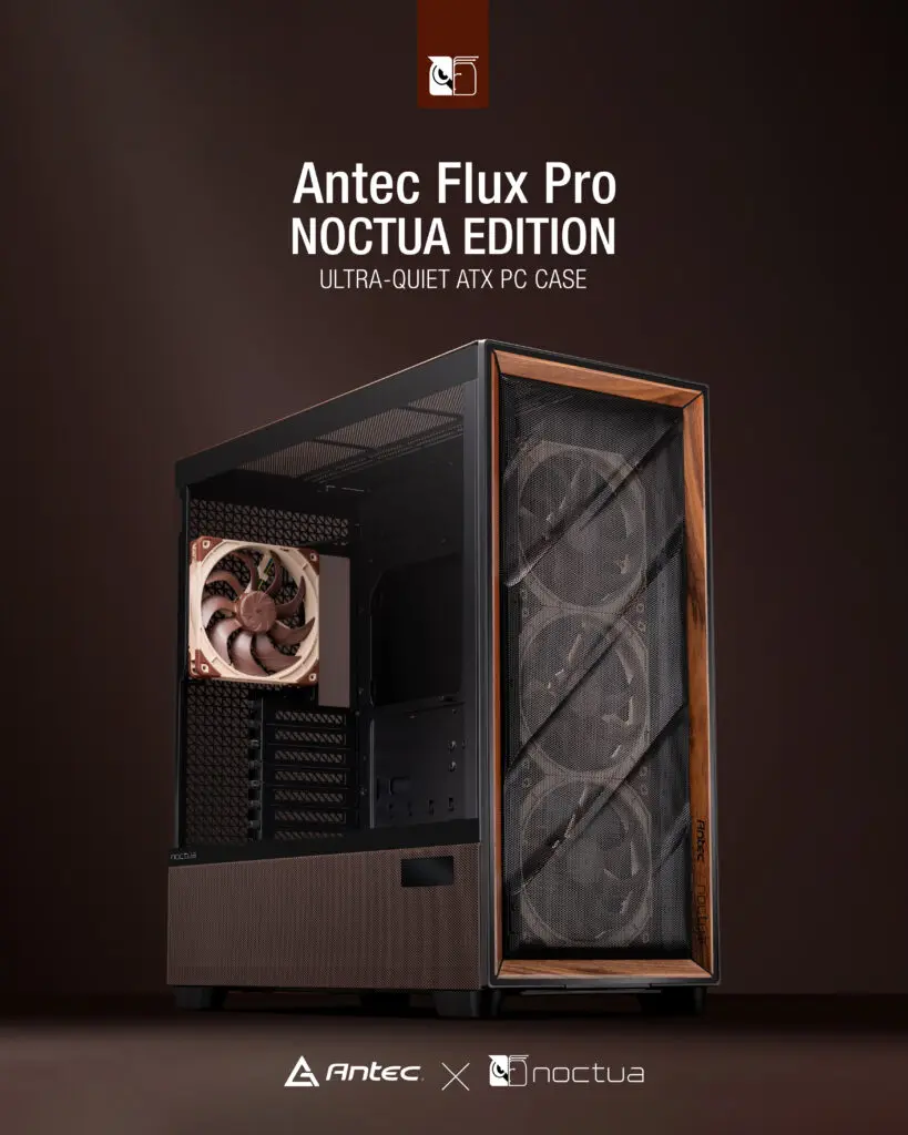 Antec Flux Pro Noctua Edition – nowa obudowa dla cichych i wydajnych PC