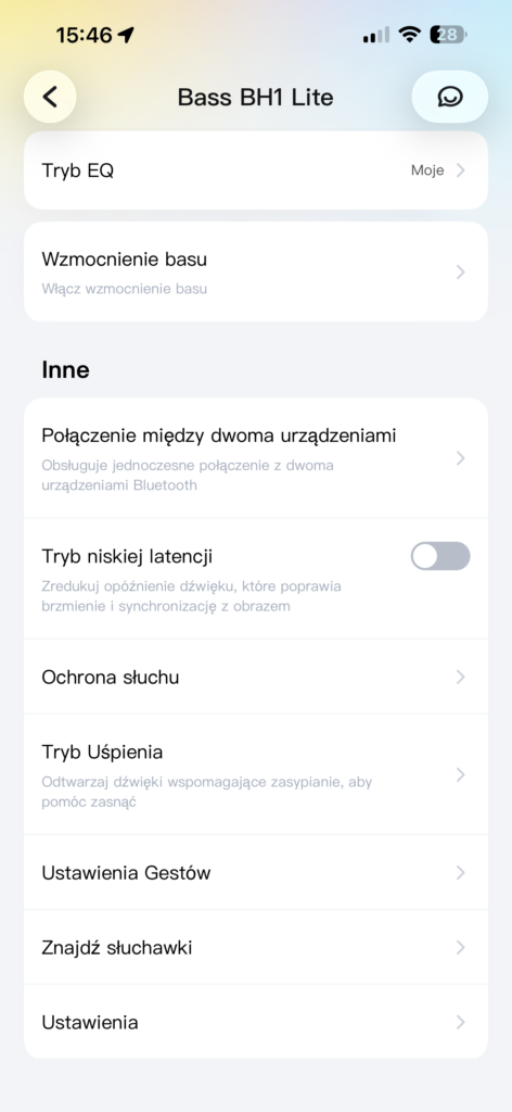 Baseus BH1 Lite – recenzja i test słuchawek z Bluetooth 6.0 i SuperBass za 80zł 58 IMG 5499