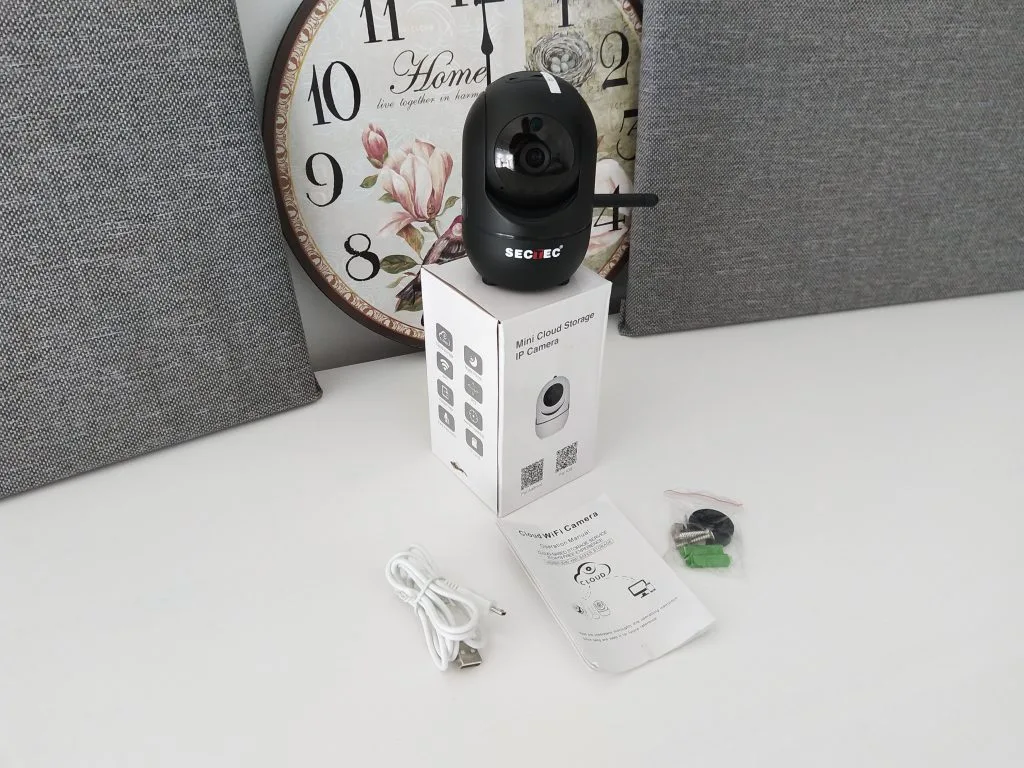 Domowa kamera ze śledzeniem ruchu | SECTEC Cloud WiFi Camera 22 IMG 20181013 105751