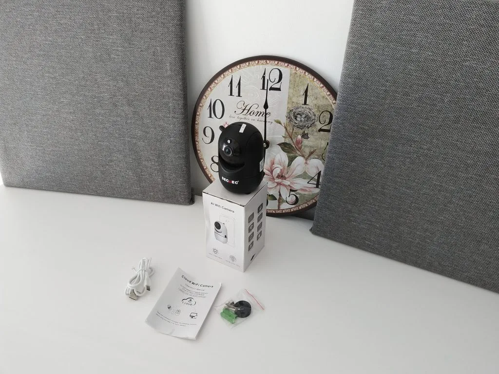 Domowa kamera ze śledzeniem ruchu | SECTEC Cloud WiFi Camera 24 IMG 20181013 105826