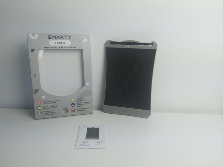 Elektroniczny tablet do rysowania z Biedronki | eTablica SMARTY