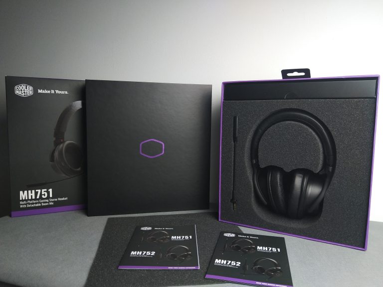 Wysokiej jakości słuchawki dla graczy od Cooler Master | CM MH751