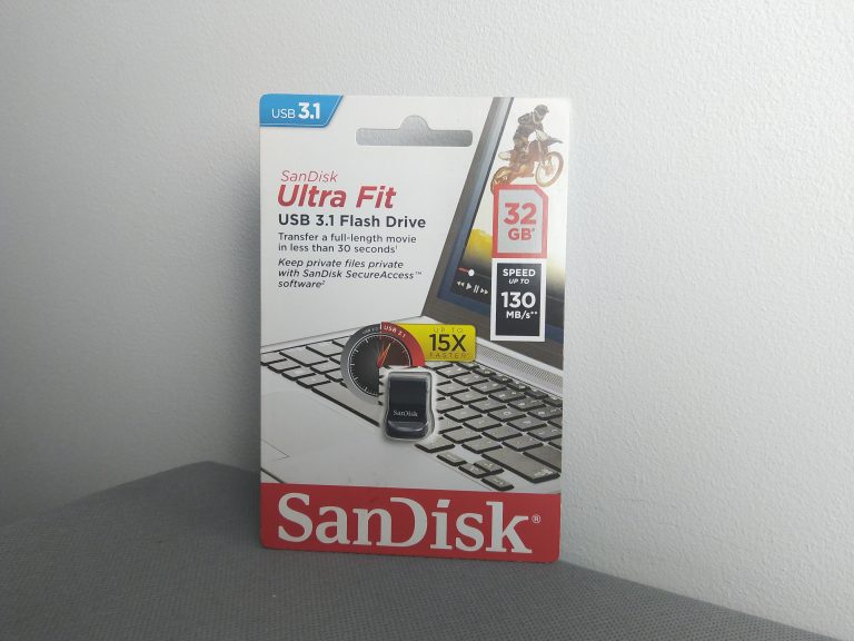 Kolejny superszybki pendrive USB 3.1 w dobrej cenie | SanDisk Ultra Fit 32 GB