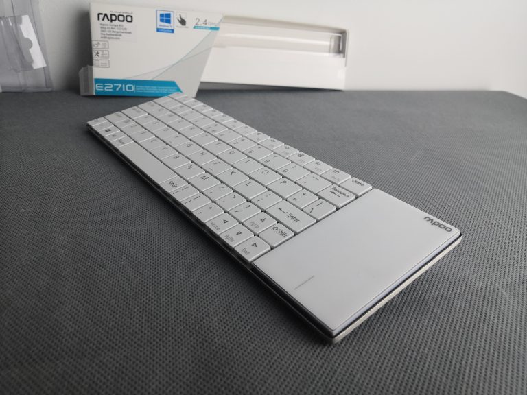 Bezprzewodowa klawiatura z touchpadem | Rapoo E2710