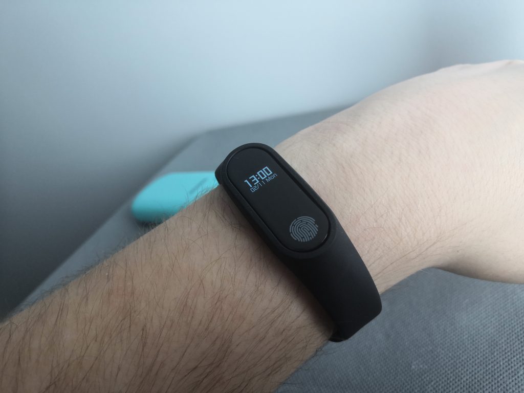 Opaska sportowa z pomiarem tętna | GOCLEVER SMART BAND MAXFIT BASIC