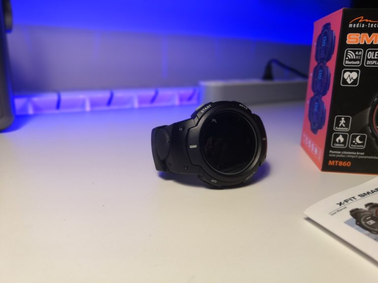 Zegarek sportowy z pomiarem ciśnienia krwi i pulsu | Media-Tech X-FIT SMARTBAND MT860