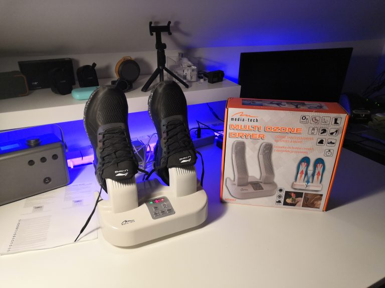 Suszarka z technologią dezynfekcji do butów i innej garderoby | Media-tech MULTI DRYER OZONE PRO MT6507