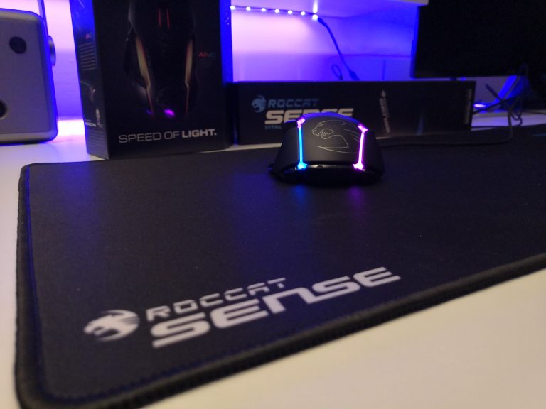 Gryzoń którego warto kupić | Roccat Kone AIMO + podkładka Roccat Sense XXL