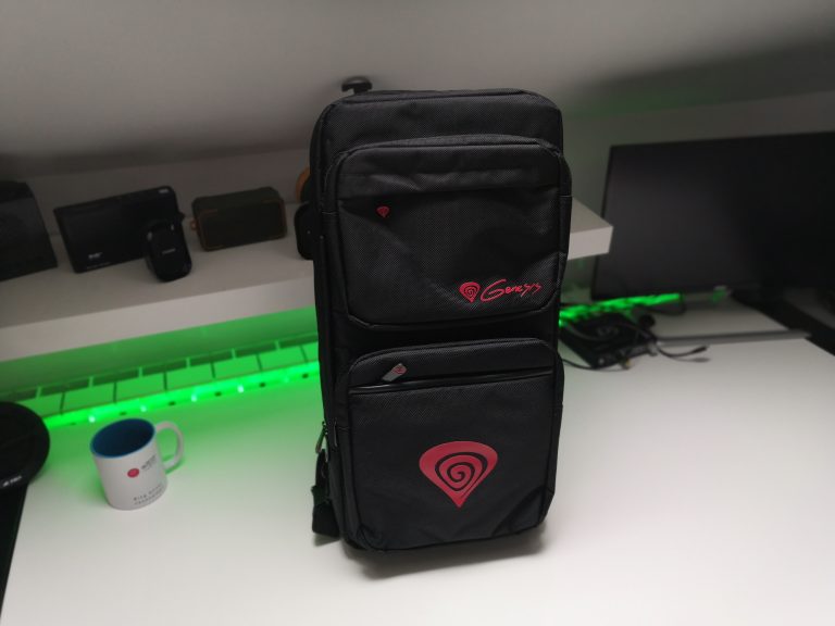 Prezentacja naramiennego plecaka gamingowego Pallad 300 od Genesis