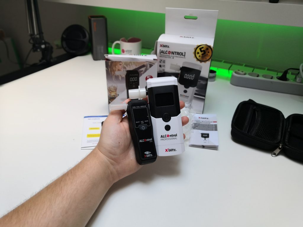 Piłeś? Nie jedź! | Krótko na temat alkomatów XBLITZ ALCONTROL MINI i ALCONTROL PRO