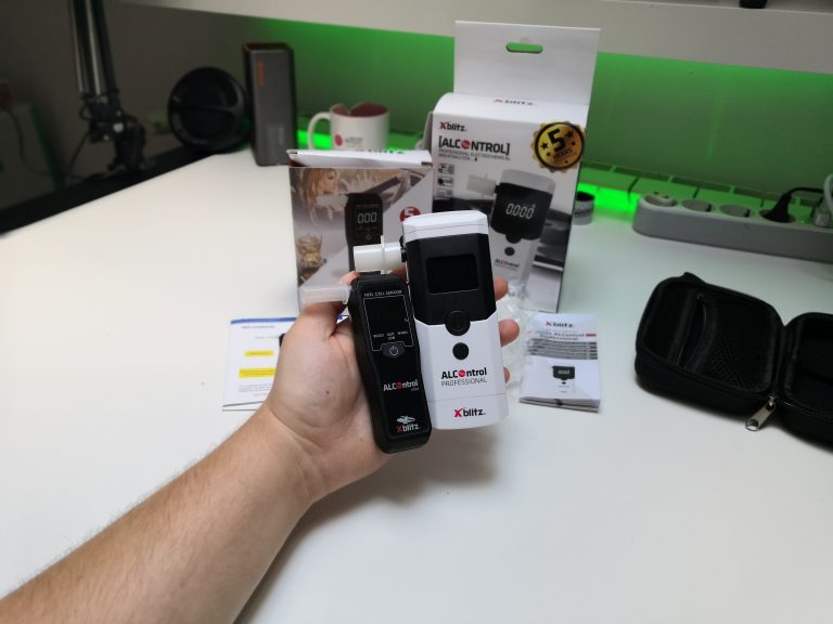Piłeś? Nie jedź! | Krótko na temat alkomatów XBLITZ ALCONTROL MINI i ALCONTROL PRO