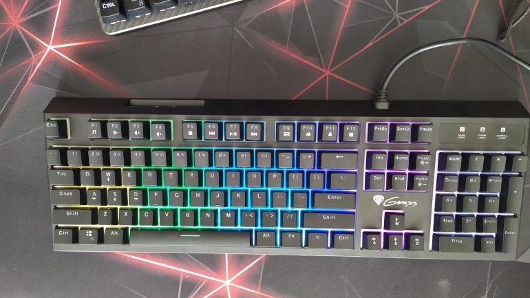 Hybrydowa klawiatura dla graczy – Genesis Thor 200 RGB