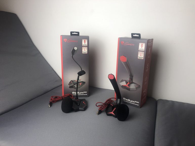 Tanie mikrofony do streamowania i grania – Genesis Radium 100 i Radium 200
