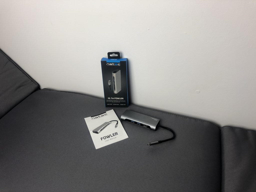 Tym razem kieszonkowy hub USB multiport Fowler od Natec