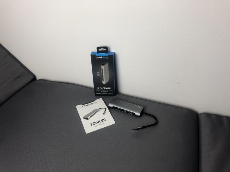 Tym razem kieszonkowy hub USB multiport Fowler od Natec