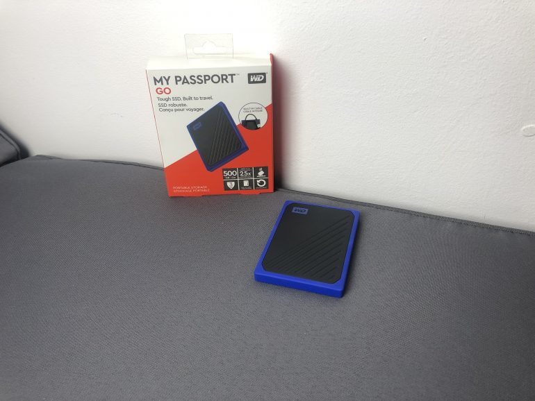 Jak działa zewnętrzny dysk SSD? – My Passport Go od WD