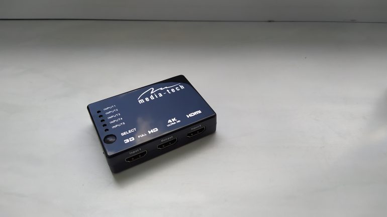 Przęłącznik HDMI od Media-Tech
