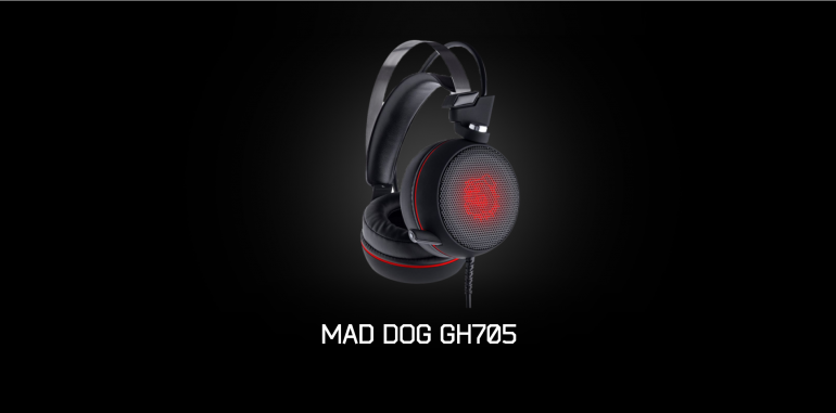 Nowość od marki Mad Dog! Słuchawki GH705 dla ostrych graczy…
