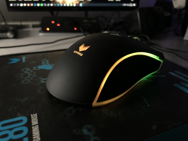 Mysz gamingowa Rapoo VPRO V280 z 7000 DPI, RGB i softem w niskiej cenie!