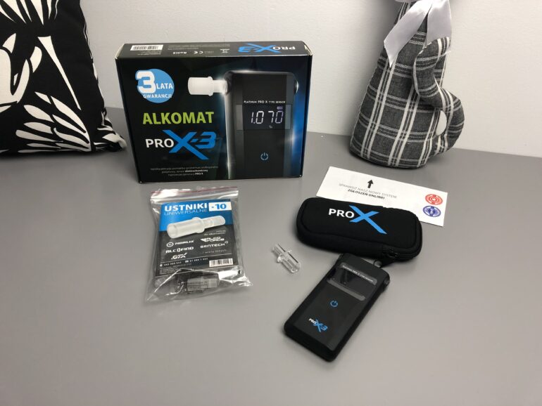 Profesjonalny alkomat polskiej marki – Alkomat PRO X-3