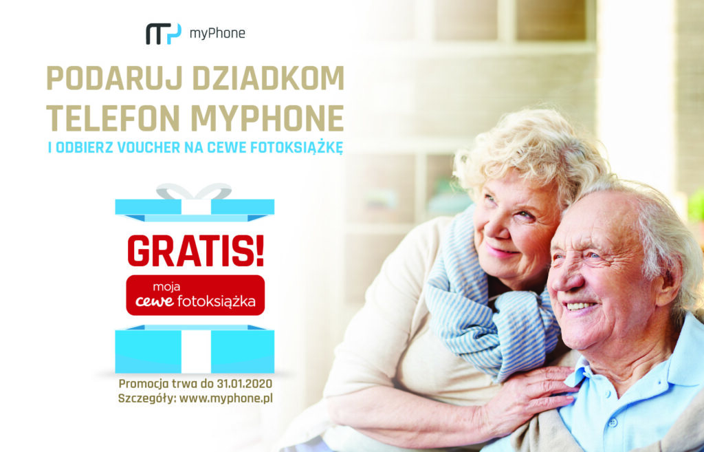 Co kupić babci i dziadkowi? Promocja myPhone