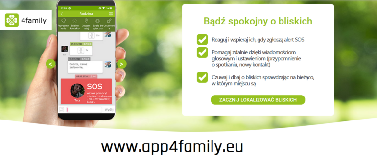 mPTech udostępnia aplikację 4family do zdalnej opieki nad bliskimi