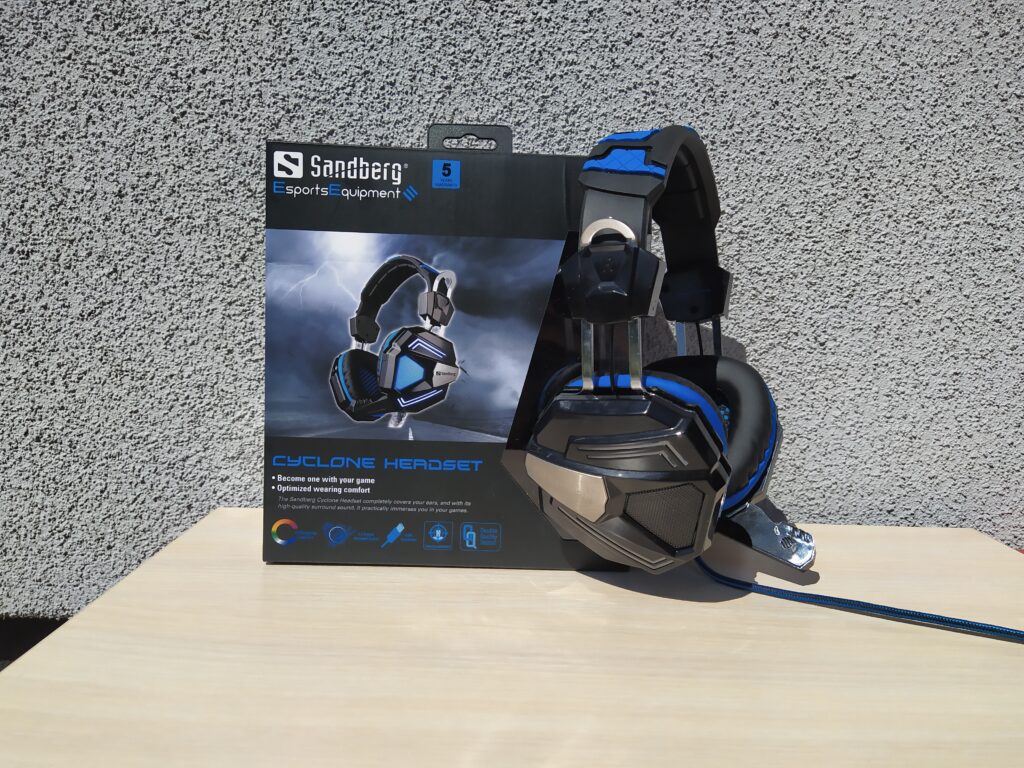 Podświetlany Headset – Sandberg Cyclone