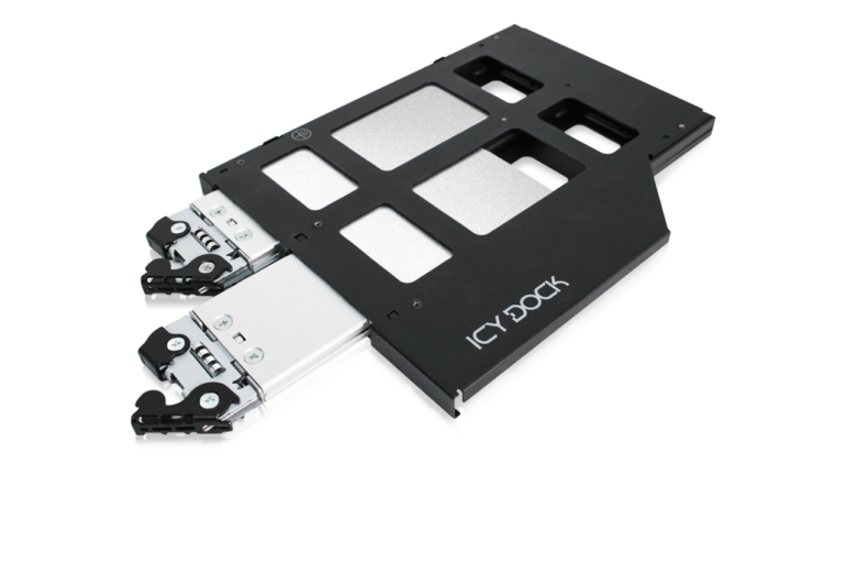 Zamień kieszeń CD/DVD na 2 dyski SSD M.2 NVMe z Icy Dock MB852M2PO-B