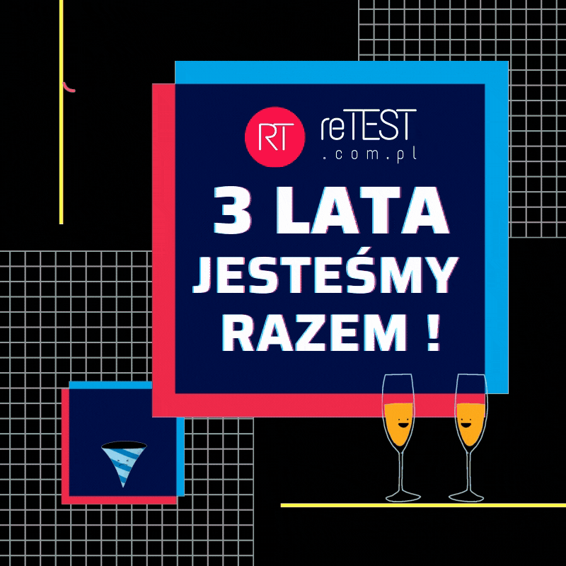 3. URODZINY RETEST 1 3 LATA JESTEŚMY RAZEM