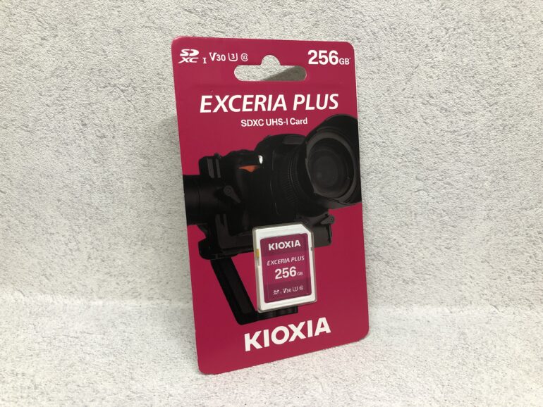 Kioxia Exceria Plus 256GB – pojemna karta SDXC