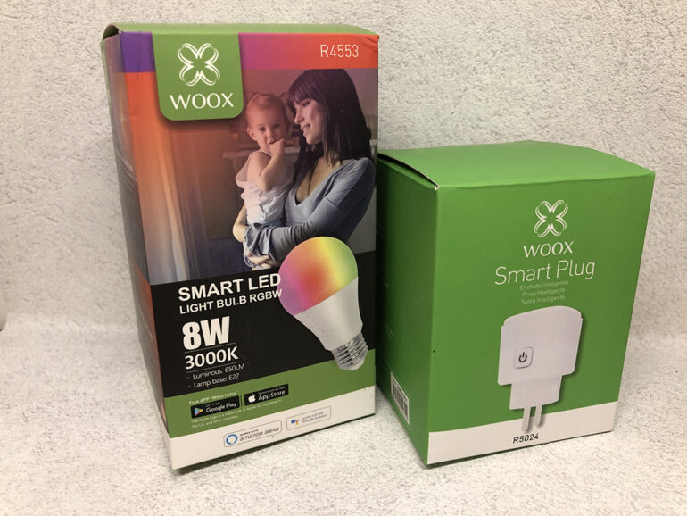 Smart żarówka i smart wtyczka WOOX