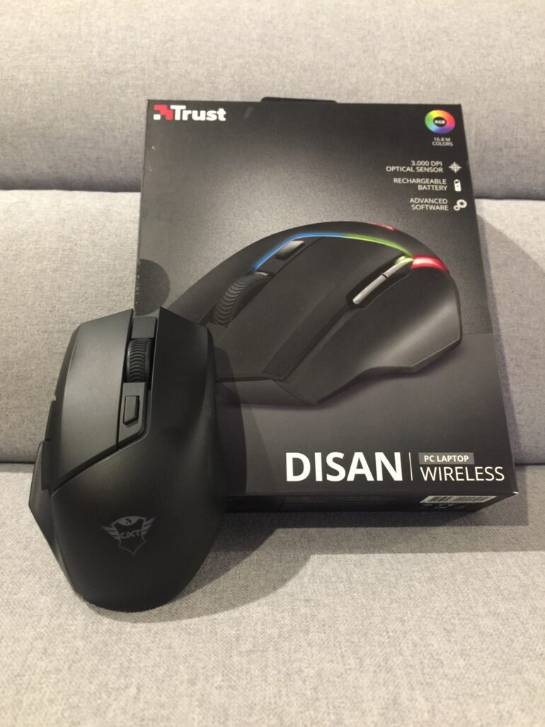 Myszka bezprzewodowa dla graczy! Trust DISAN GXT 161