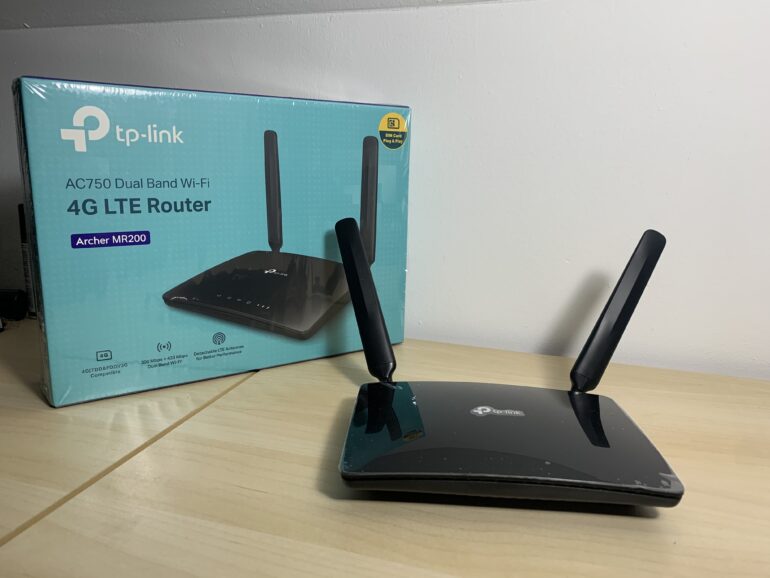 Bezprzewodowy router 4G LTE i trochę test internetu mobilnego…