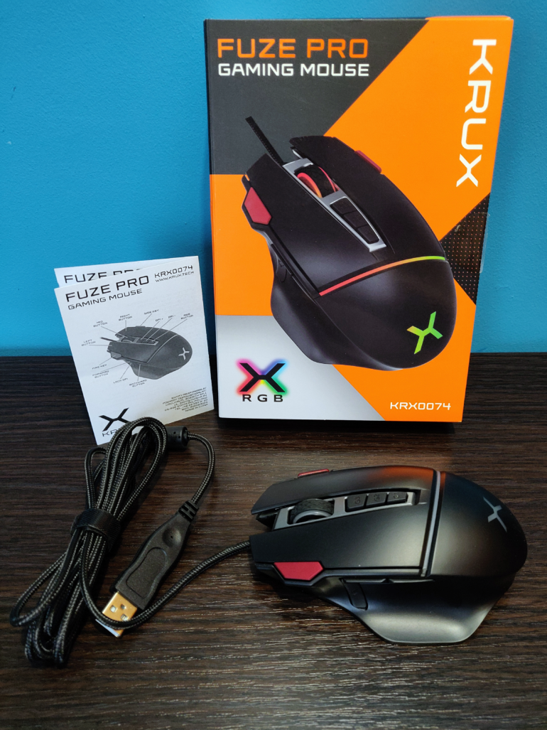 KRUX FUZE PRO – nowa mysz dla graczy