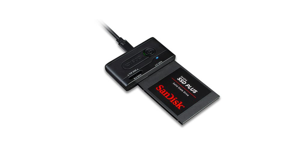 Łatwy dostęp do HDD/SSD 2,5″ i M.2 SATA SSD z Icy Dock EZ-Adapter MB031U-1SMB
