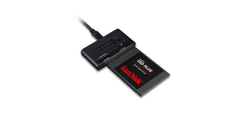 Łatwy dostęp do HDD/SSD 2,5″ i M.2 SATA SSD z Icy Dock EZ-Adapter MB031U-1SMB