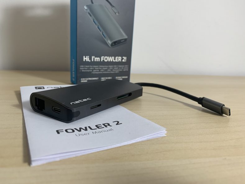 Adapter Multi Port na USB-C Natec Fowler 2