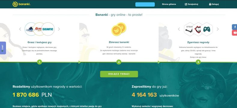 Dołącz do gry online z nami!