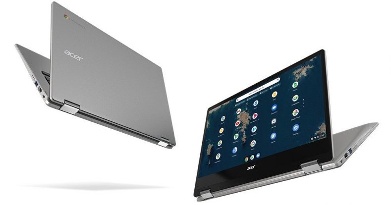 Nowe Chromebooki od Acer z 14 i 15,6-calowym wyświetlaczem