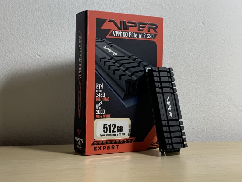 VIPER VPN100 512GB – dysk SSD M.2 PCIe 3.0 x4 z solidnym radiatorem