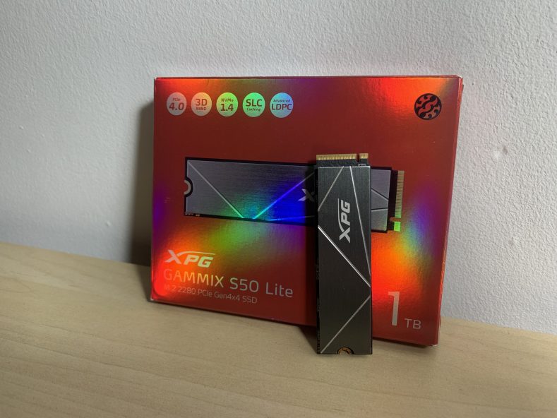 XPG GAMMIX S50 Lite 1TB – test taniego dysku SSD na PCIe 4.0
