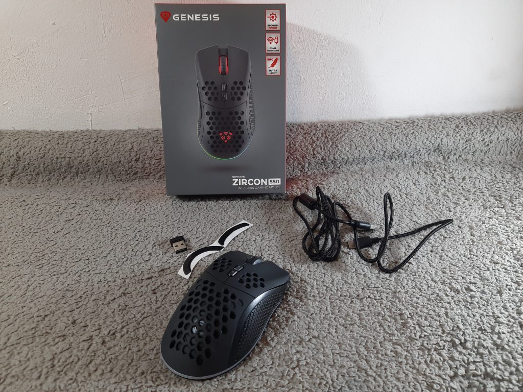 Genesis Zircon 550 – bezprzewodowa myszka dla graczy