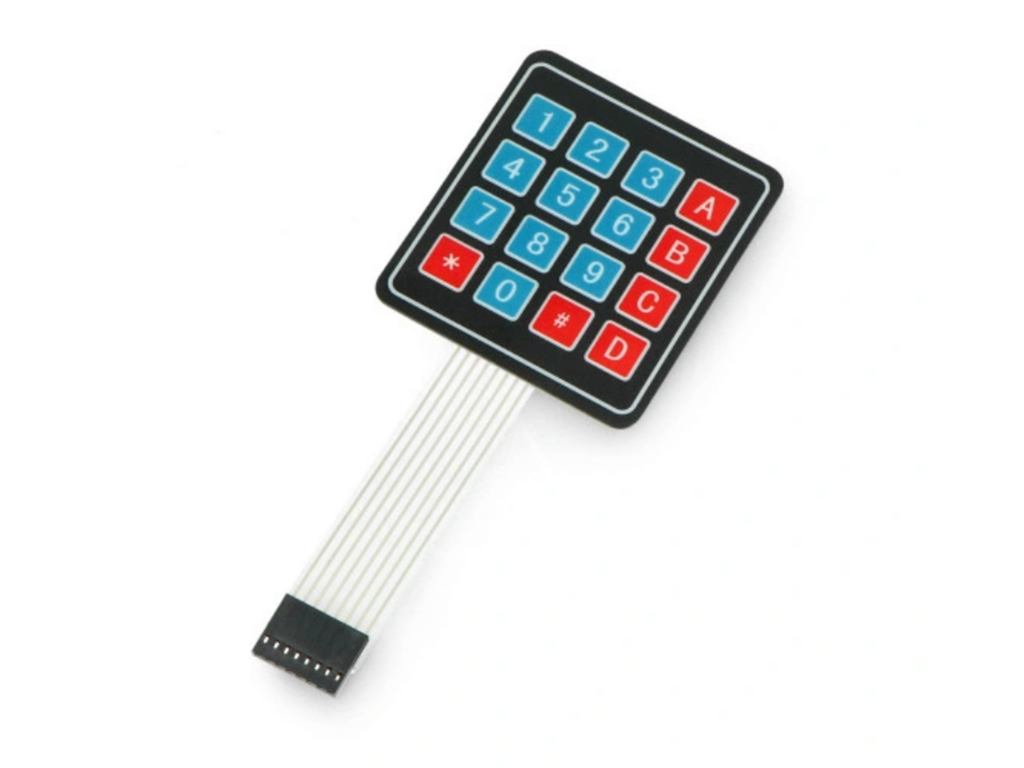 Arduino – sterowanie z klawiatury membranowej
